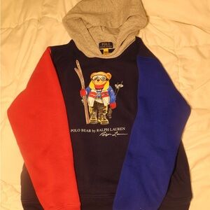 RL Polo Bear Hoodie Women’s XS